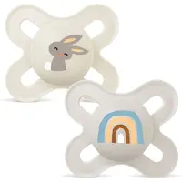 Mam Original Start Sucette Silicone Unisex 0-2 2 pc(s) Sucette(S)