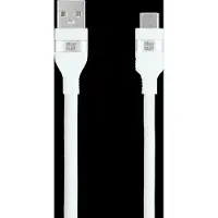 BlueBuilt USB-A vers USB-C Câble 1,5 m Nylon Blanc