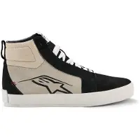 Alpinestars Chaussures En Cuir Ride-63 Black Cool Gray White