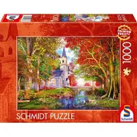 Schmidt Chapelle Dans la magie de l'automne (1000 pièces)