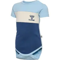 Hummel Barboteuse / body bleu marine / bleu clair / blanc cassé