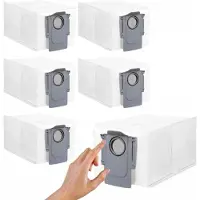 AreoSe Lot de 6 sacs pour aspirateur Roborock Q Revo