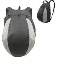 Unyqoos Sac à dos étanche de 24 litres, léger, idéal pour casque de moto et équipement de sport, en nylon, avec bretelles ergonomiques, pesant moins de 100 g