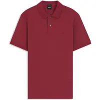 BOSS Pallas polo en piqué de coton avec logo brodé