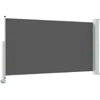 vidaXL , store de balcon, 140 x 300 cm, 100% polyester, fer, acier