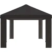 vidaXL , housse de pavillon, 6 x 3 mètres, anthracite, polyester, 190 g/m²