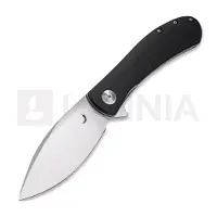 Trollsky Knives Couteau pliant Mandu XL14C28N, Black G-10, Satin