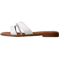 The Divine Factory Mules en cuir Alénoa