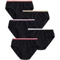 Next Sous-vêtements jaune pastel / corail / noir / blanc