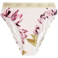 Next Bas de bikini crème / kaki / violet / rose ancienne