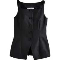 Next Gilet de costume noir