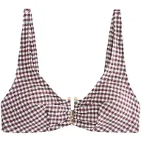 Next Hauts de bikini cyclamen / violet chiné / blanc