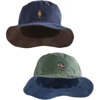 Next Chapeaux bleu marine / vert