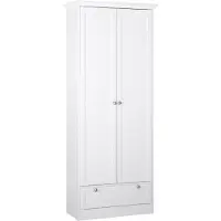 Intertrade Armoire multi-usages blanc ; 001734
