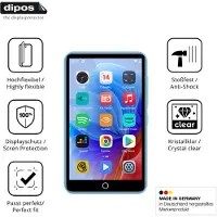 Dipos 2x Film de protection d'écran pour ZAQE M505 MP3-Player, recouvre 100% de l'écran, Flex