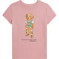 Ralph Lauren T-Shirt - Adirondack Rose av. Imprimé - - 12-14 ans (152-164) - T-Shirt