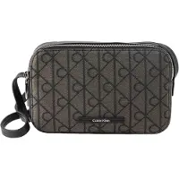Calvin Klein Sac à bandoulière beige foncé / noir
