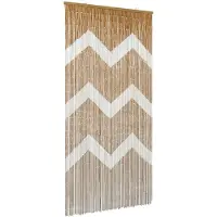 vidaXL Rideau anti-insectes multicolore 200 x 100 cm en bambou