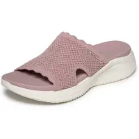 SKECHERS Ultra Flex 3.0 Sandal Bring It! Damen Pantolette Rosa