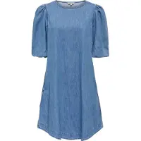 ONLY Robe 'ONLTIANA' bleu denim