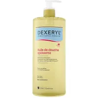 Dexeryl ESSENTIEL huile de douche apaisante 1l, peaux très sèches ou à tendance atopique, sans savon, sans parfum. Dès la naissance. 1000 ml Huile De Bain
