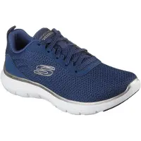 SKECHERS Baskets Flex Appeal 5.0 Uptake pour femme 150206 NVGD Bleu marine et or, pointure : 39 EU