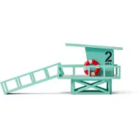 Candylab Toys Jouets en bois - Malibu Beach Tower - Figurine
