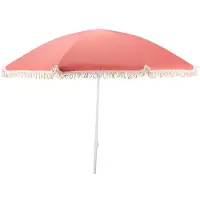 Basics Parasol De Plage à Franges