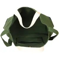 Unyqoos Grand sac en toile écologique (44 x 34 x 15 cm) – Sac fourre-tout unie et sac pour ordinateur portable, en coton et lin, avec bandoulière réglable et fermeture magnétique