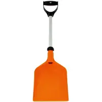 Unyqoos Pelle à neige télescopique , pliable, 485 mm – Largeur de la pelle : 210 mm, légère et robuste, idéale pour les voitures, les allées et les trottoirs