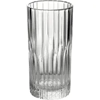 Unyqoos Ensemble de 6 verres de 305 ml, en verre trempé transparent, robustes et résistants à la température jusqu'à 130 °C, empilables, adaptés au micro-ondes et au lave-vaisselle