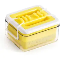 Unyqoos : presse à tofu pour éliminer l'eau – réservoir transparent, 3 niveaux de pression, sans BPA, lavable au lave-vaisselle, pour une texture plus ferme et une meilleure absorption des marinades