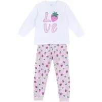 Chicco Pyjama vert / rose / blanc