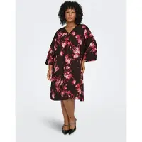 ONLY Robe 'CARCAMILLE' rose / rouge / noir
