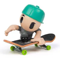 Tech Deck Sk8 Crew Character Finderard Mini Skateboard Pouteaux Collectible Personnalis pour enfants 5 ans et plus (les modles peuvent varier)