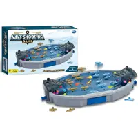 Halay Jeu de tir Grote Navy - Jeu de flipper avec des bateaux et des billes - Jouet de cuirassé de la marine pour enfants et adultes