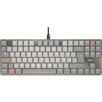 Cherry KC 500 MX LP TKL, warm grey, MX LOW PROFILE 2.0 IVORY, USB, Deutsches Layout QWERTZ (G8A-25550HOADE-29)