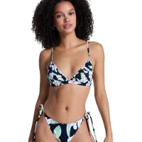 Roxy Essentials Pt Fixed Triangle Bikini Top Noir XL Femme