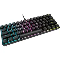 Corsair K65 RGB MINI 60% Clavier USB Français Noir