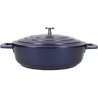 Kitchencraft Poêle MasterClass bleue - ø 28 cm / 4 litres - Surface antiadhésive standard