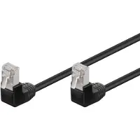 Goobay Câble F/UTP Cat 5e coudé -