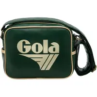 Gola sac à épaule bandoulière Micro Redford Bottle Green / Gold vert foncé