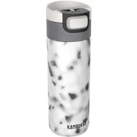 Kambukka etna Foggy Terazzo Tasse thermique en acier inoxydable blanc de 500 ml