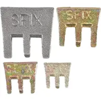 Kraftmann 86674 S-Fix Jeu de cales à griffe, 4 pcs.