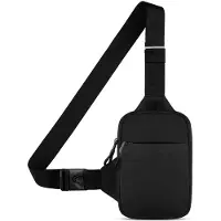Unyqoos Ceinture de course avec 2 compartiments – pochette de ceinture imperméable et respirante pour smartphones jusqu'à 6,7 pouces, fermeture rapide, idéale pour la course et les voyages