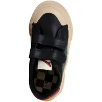 Victoria Baskets basses enfant BASKET TRIBU EFFET CUIR COULEUR SCRATCH 1065200 garcons - Bleu - 22