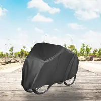 Unyqoos Housse de vélo pour 2 vélos – imperméable, résistante aux UV et à la poussière, anti-rayures, pour une utilisation intérieure et extérieure, universelle, adaptée aux vélos jusqu'à 29 pouces