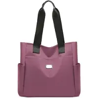 Unyqoos Sac bandoulière imperméable pour femmes, marque , en nylon, spacieux (34 x 31 x 15 cm), avec plusieurs compartiments, idéal pour le quotidien, les voyages et le travail