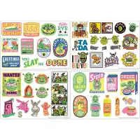 Fanatic Shrek Tech Sticker Pack (4 Autocollants)