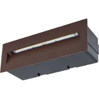 LUCANDE Luminaires d'extérieur , Loya, Brun / rouille, Terrasse, Aluminium, Moderne